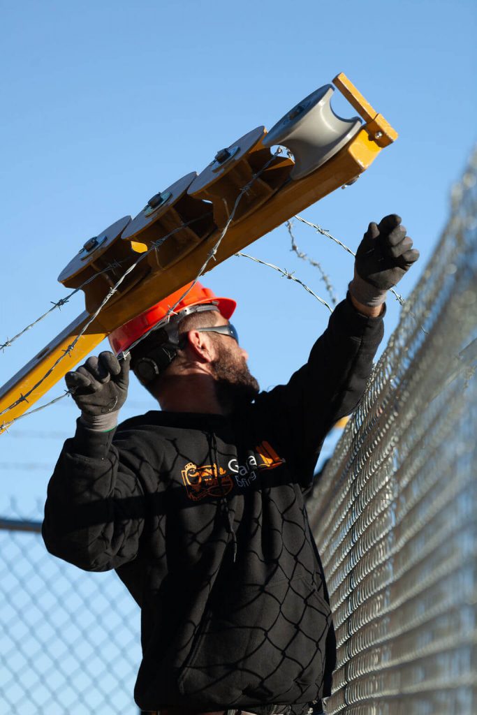 commercial fence installer company guarantee wabash valley terre haute indiana avon indiana central indiana chain link security commercial fencing