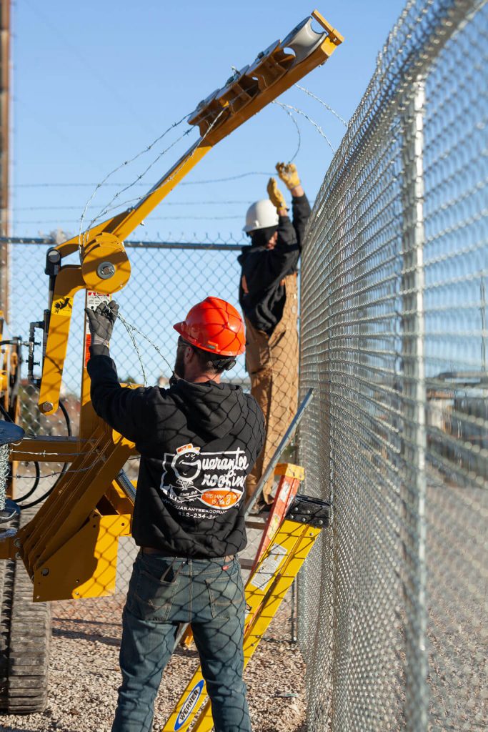 commercial fence installer company guarantee wabash valley terre haute indiana avon indiana central indiana chain link security commercial fencing