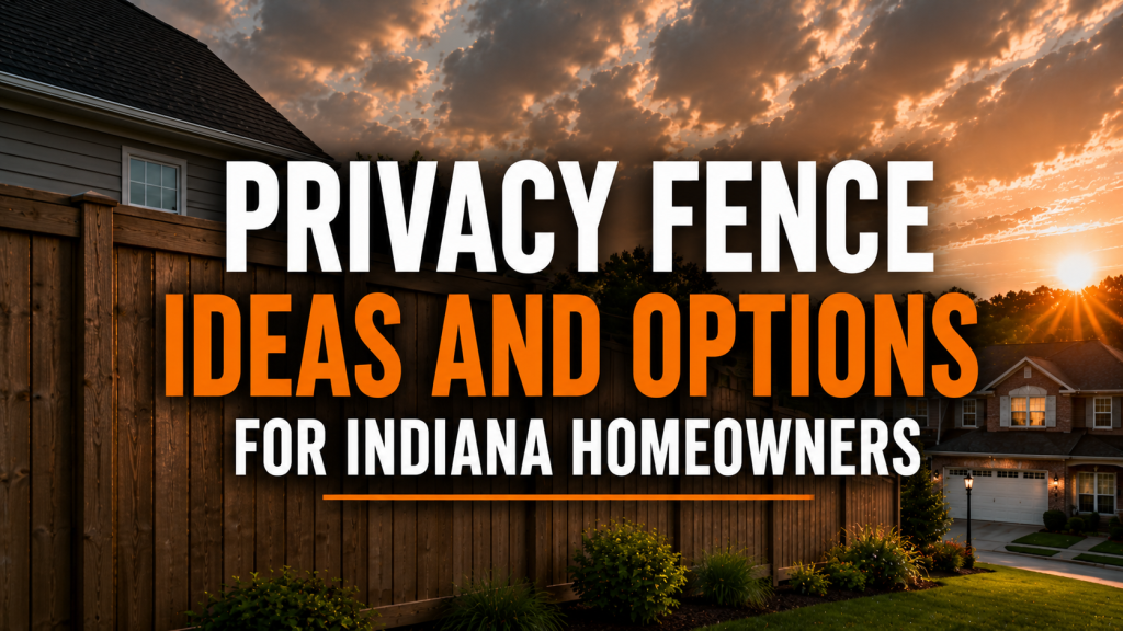 fence company near me avon terre haute indiana