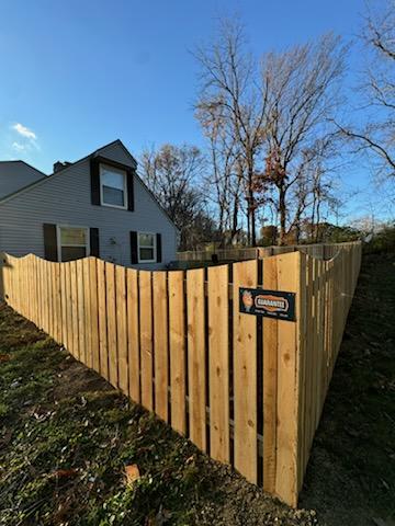 wood fence install terre haute avon indiana guarantee roofing and fence company